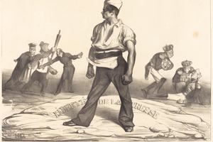 Daumier sur la liberté de la presse